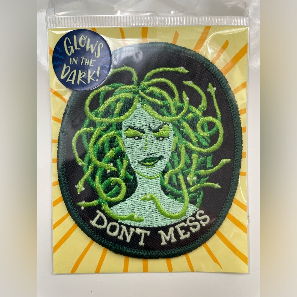 Medusa Iron-On Patch